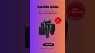 Shaving Revolution: Panasonic ARC6 $100 Discount 🪒 #PanasonicARC6