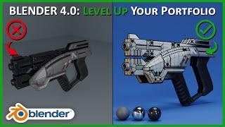 Blender 4.0: Create Stunning Renders for Your Portfolio Like a Pro