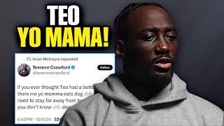 Terence Crawford ABUSES Teofimo Lopez over resume comparisons