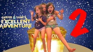 Harper and Sami’s Excellent Adventure 2 - Teleporting, Time Travel, & Fun! #kids #johnwilkesbooth