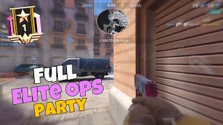 Critical Ops but I CARRY our FULL ELITE OPS PARTY in RANKED?! 