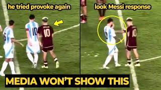 Another VIRAL footage shows MESSI still showing RESPECT when Soteldo tried to provoke him again