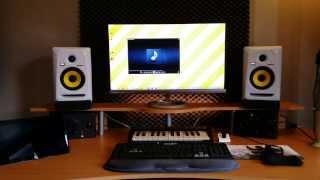 KRK Rokit 5 G3 Monitors Sound test