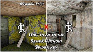 Granny New Update 7 Ways to go to the Sewer Without Spider Key