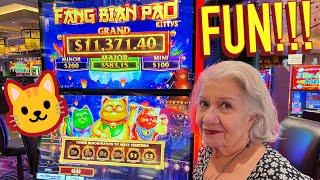 VEGASLOWROLLER MOM'S BIG BONUS ON FANG BIAN PAO KITTYS!!!!