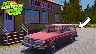 NEW STANDALONE CAR SAKER 300 - VOLVO 245 MODEL | My Summer Car Mod #60