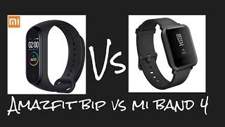 Mi band 4 vs amazfit bip.