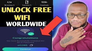 Unlock free WiFi anywhere WiFi Master