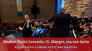 Sibelius Violin Concerto in D minor: III. Allegro, ma non tanto