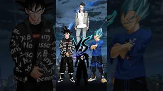 Drip Goku vs Drip Vegeta vs Drip Gohan Comparison Video #goku #dragonball #vegeta #anime