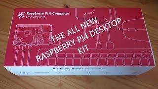 Raspberry Pi 4 Desktop Kit - unboxing and setup review.