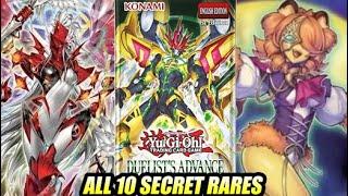 Yu-Gi-Oh! Duelist Advance All 10 Secret Rares