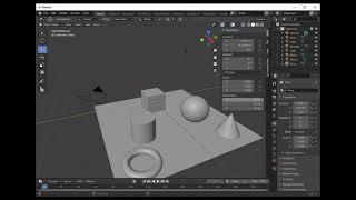 Blender  lesson 1 Generating and Modifiying Objects