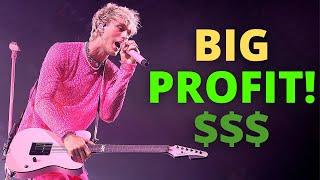 BIG Machine Gun Kelly Concert Tour Profit $$$ MGK - Ticket Flipping Hub Online Business | Make Money