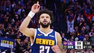 Final 4:20 WILD ENDING Nuggets vs Lakers | March 14, 2025