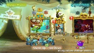 Walkthrough: Rayman Legends 100% - Shields Up... and Down