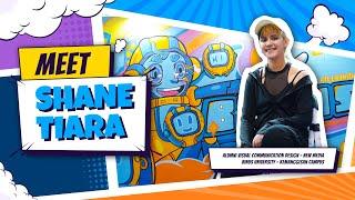 Kenalan dengan Mural Artist di IIETE 2024, Shane Tiara | DKV New Media BINUS UNIVERSITY