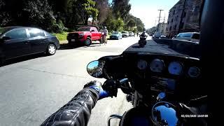 San Francisco en moto