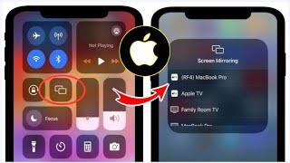 How to Fix Screen Mirroring Not working iphone To Smart TV | Full Guide