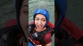 Rafting in Rishikesh | Ye saari baatein yaad rakhna warna problem ho jayegi #shorts