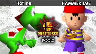 Smash 64: Hotline (Yoshi) V HAMMERTIME (Ness) - Shattered 83 Tournament SSB64