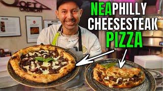 2 Möglichkeiten, neapolitanische Philly Cheesesteak-Pizza zuzubereiten – super einfach