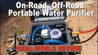 Guzzle H2O Stream On-Road, Off-Road Portable Water Purifier Review @4xoverland