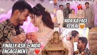 Finally Asif & Nida Engagement ️ | Nida Ka Face Reveal Hogaya  | Mai Hogayi Emotional  | Engaged