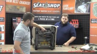 1997 - 2003 Ford F150 Driver Bottom and Top Leather Install Video Part 1 of 4
