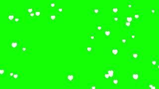 Heart сердце любовь / футаж / footage / Зеленый фон / green background / chromakey / хромакей