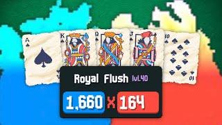 The Rare Royal Flush Build