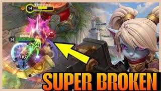 Wild Rift : I can't believe Poppy is this strong! Full gameplay