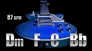 Clean Guitar Soft Rock Backing Track D minor