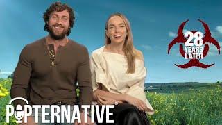 Jodie Comer and Aaron Taylor-Johnson talk about 28 Years Later