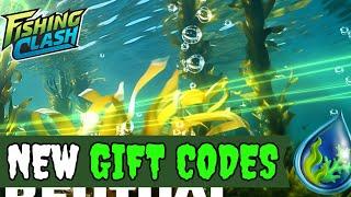 16 SEPTEMBER CODES FISHING CLASH CODES 2024 - FISHING CLASH GIFT CODES - FISH CLASH CODES