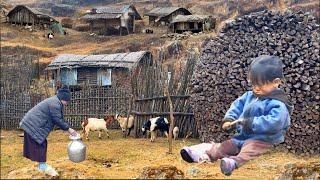 Life in the Heart of Nepal Mountain Villages | Peaceful & Relaxing Rural Atmosphere | BijayaLimbu