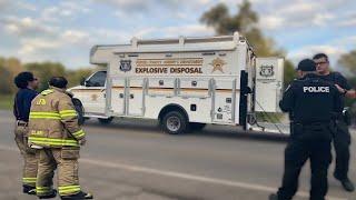 Bomb Squad Shuts Down The Street Because Of What We Found While Magnet Fishing