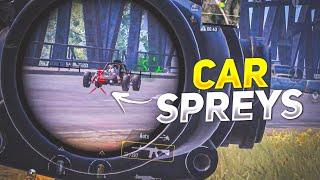 STARTED| CAR SPREYS  | 60FPS BGMI MONTAGE | IQOO 7 | YouTubeJAYU