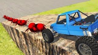 ANTS vs CAR! MINI MOD! | BeamNG.Drive Funny Moments