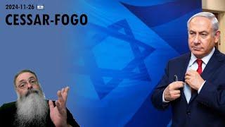 #Israel 2024-11-26: ISRAEL, LIBANO e HEZBOLLAH acordam CESSAR-FOGO, mas POR QUE ISRAEL aceitou ISSO?