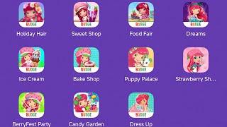 Strawberry Shortcake: Holiday Hair,Sweet Shop,Food Fair,Dress-Up Dreams,Ice Cream Island,Bake Shop