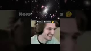 Question mark in space 