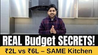 How Can the SAME Kitchen Cost ₹2L & ₹6L? | Modular Kitchen Pricing Secrets in India I Hindi I