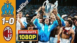  Марсель - Милан 1-0 - Обзор Матча Финал Лиги Чемпионов 26/05/1993 HD 