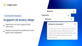 HelpCenter App for Shopify