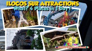 ILOCOS SUR ATTRACTIONS • ECO PARK • GILMONICA RESORT• PORT ADVENTURE • APLAYA DE ESABELLE