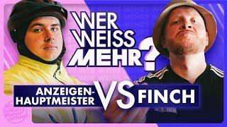 Anzeigenhauptmeister vs. Finch: Wer weiß mehr? | VORVORVORVORLETZTE FOLGE