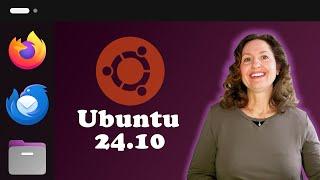 Mum Tries Out Ubuntu 24.10 (2024)