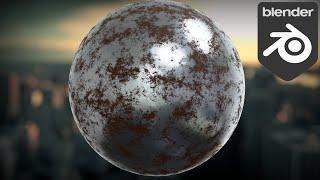 Procedural Rusty Metal (Blender Tutorial)