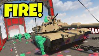 Surviving ZOMBIE Apocalypse In a TANK! - Teardown Gameplay